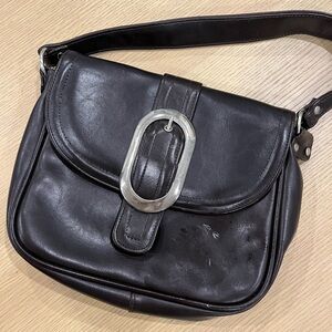 Vintage Bucket Leather Purse